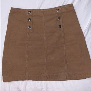 Hollister Corduroy Skirt XS